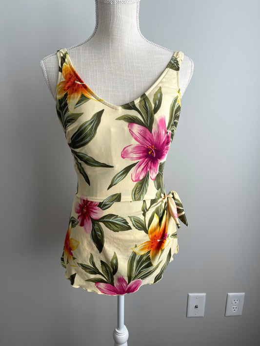 Roxanne Vintage Floral Swimsuit