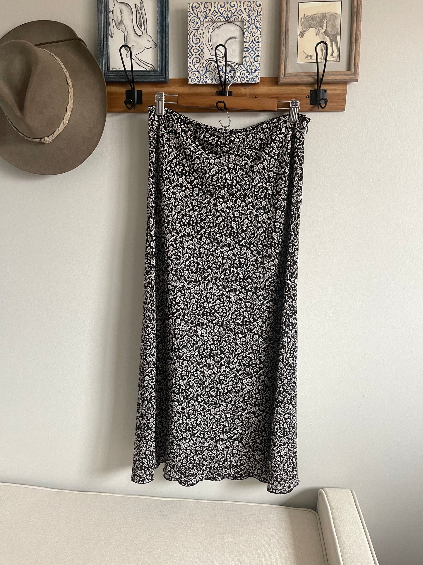 Floral Old Navy Maxi Skirt