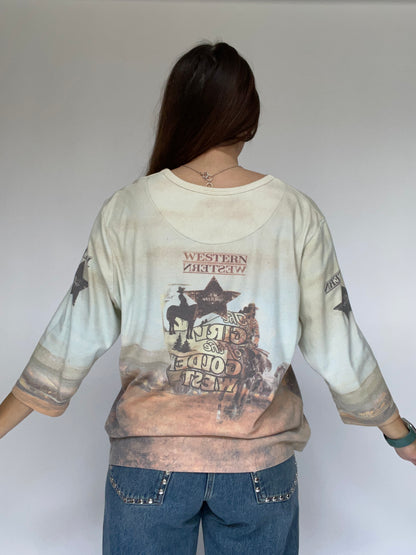 The Girls of The Golden West - Western Tee