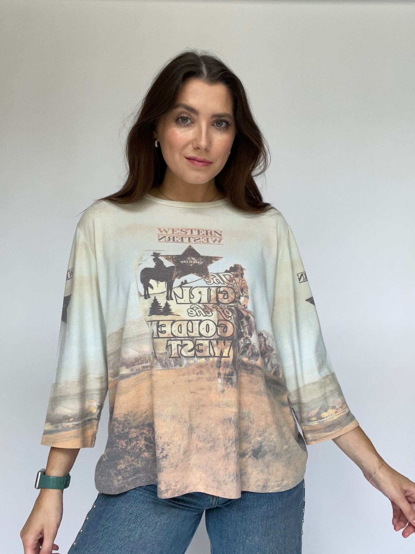 The Girls of The Golden West - Western Tee