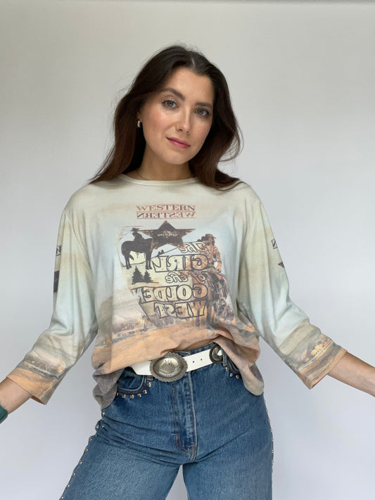 The Girls of The Golden West - Western Tee