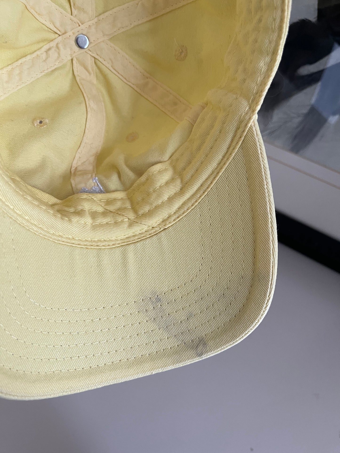 Yellow Ralph Lauren Polo Baseball Cap