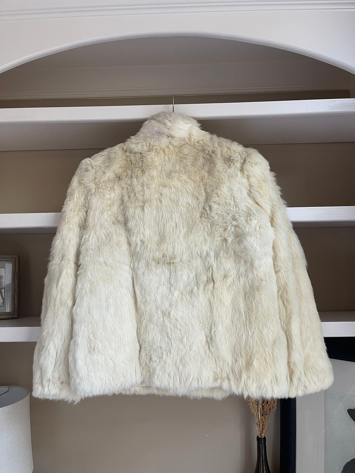 Vintage Rabbit Fur Coat - Size Large