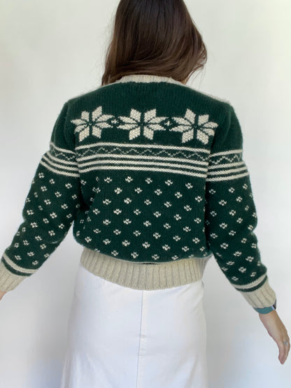 90’s Polo Ralph Lauren Snowflake Wool Sweater