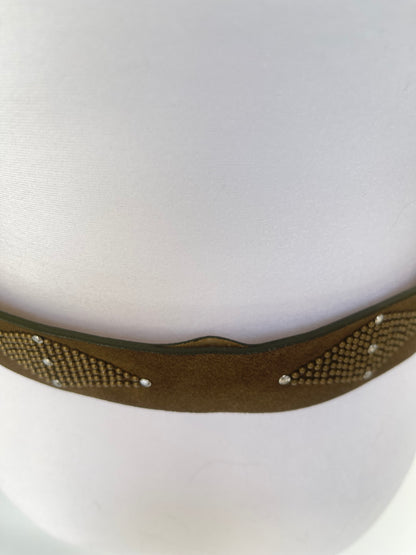 Calvin Klein Suede Studded Belt