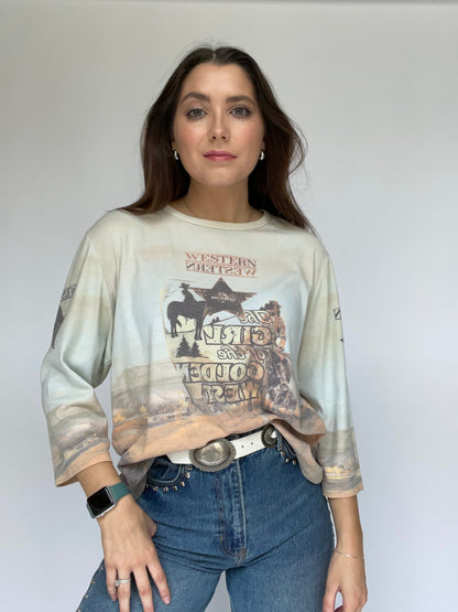 The Girls of The Golden West - Western Tee