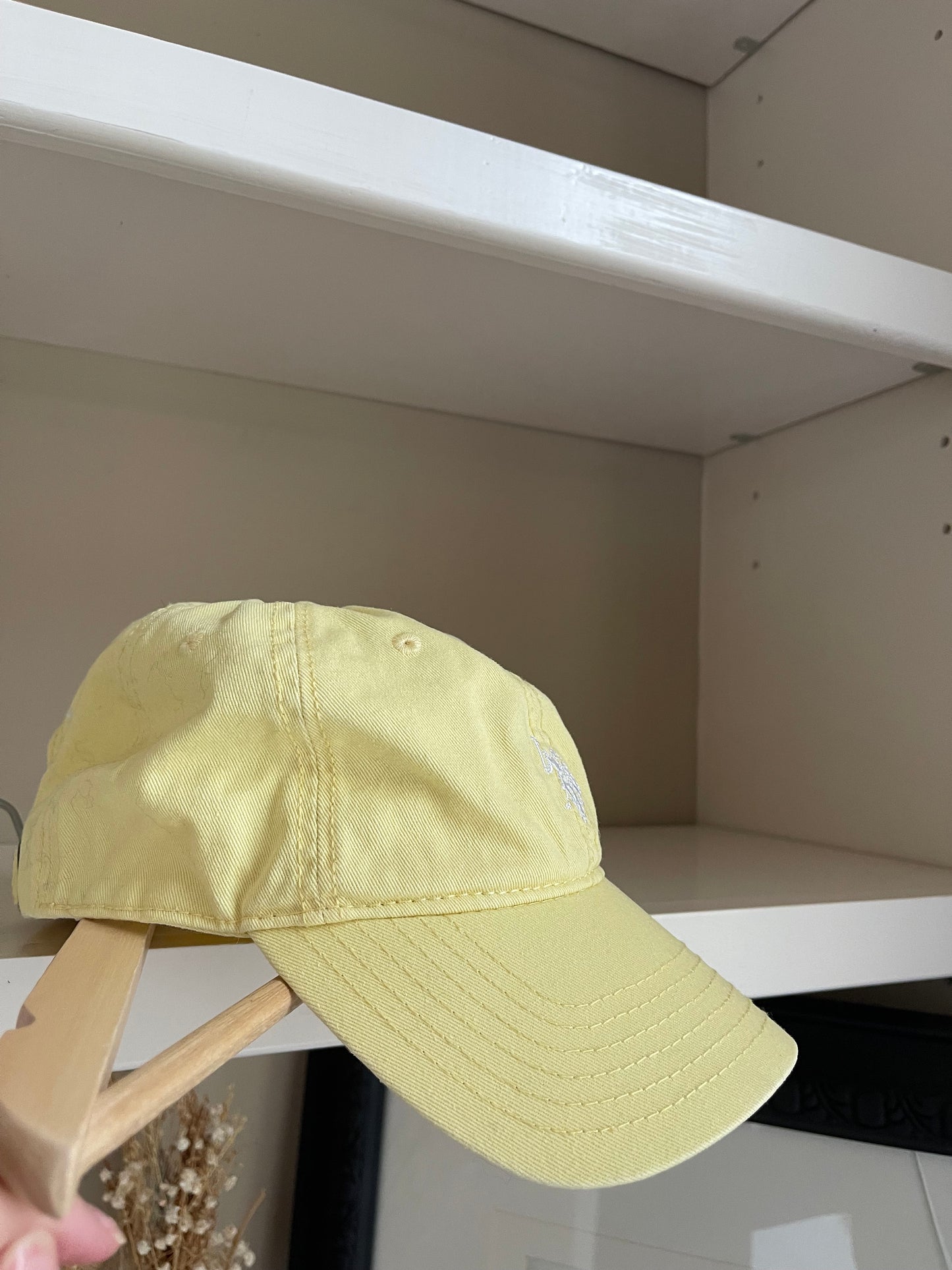 Yellow Ralph Lauren Polo Baseball Cap