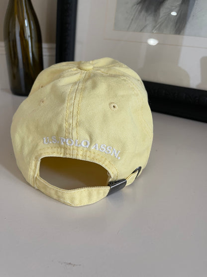 Yellow Ralph Lauren Polo Baseball Cap