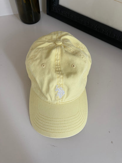 Yellow Ralph Lauren Polo Baseball Cap