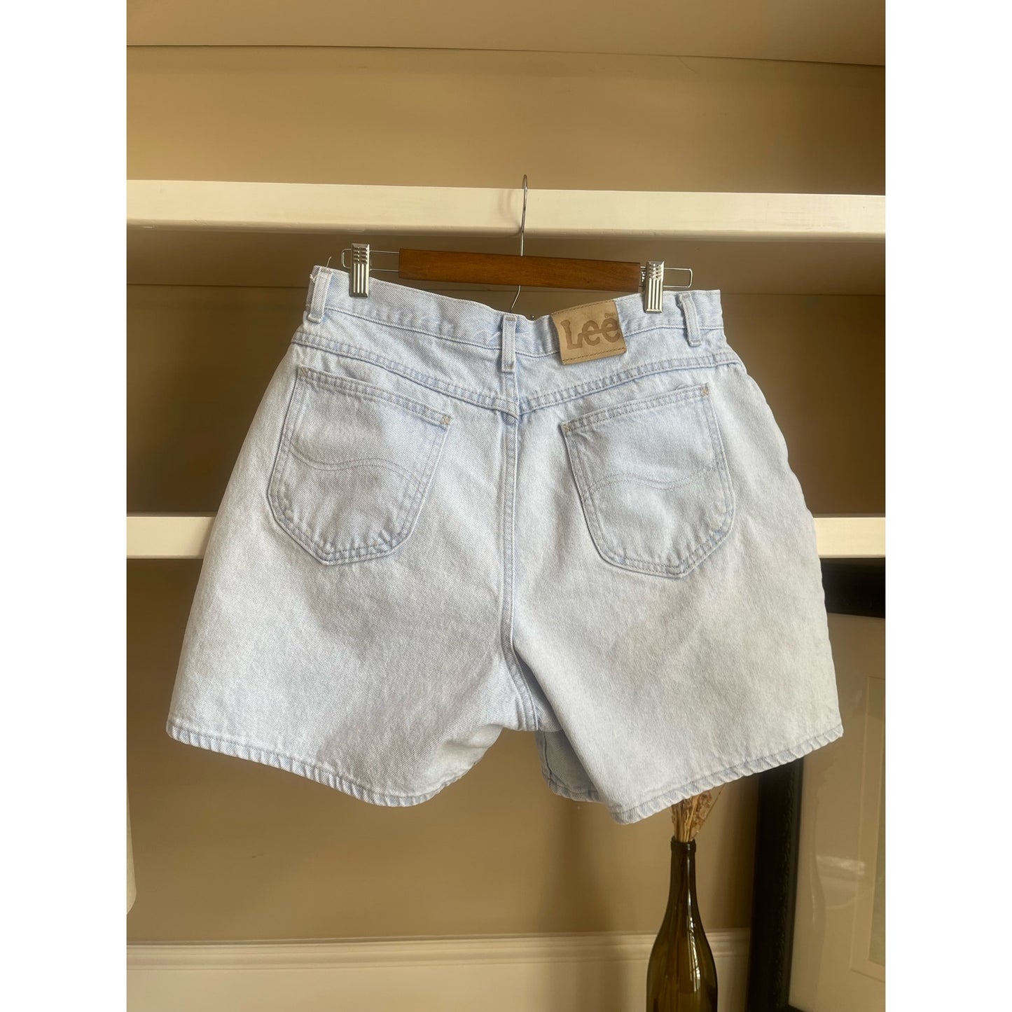 Vintage Lee Light Wash Denim Shorts