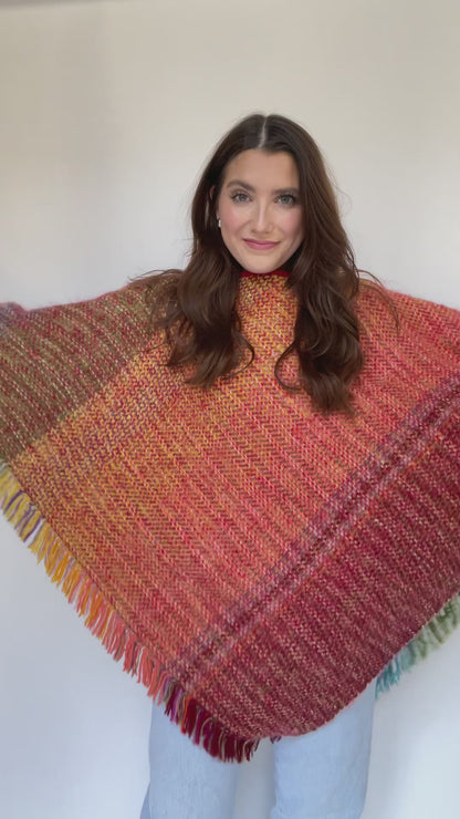 Lindhorn Studios 70’s Rainbow Poncho